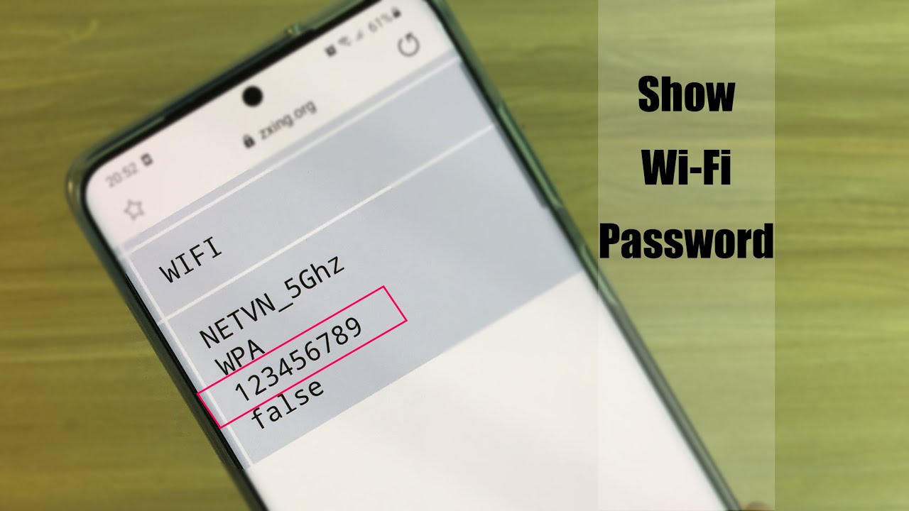 Как показать пароль Wi-Fi с помощью телефона