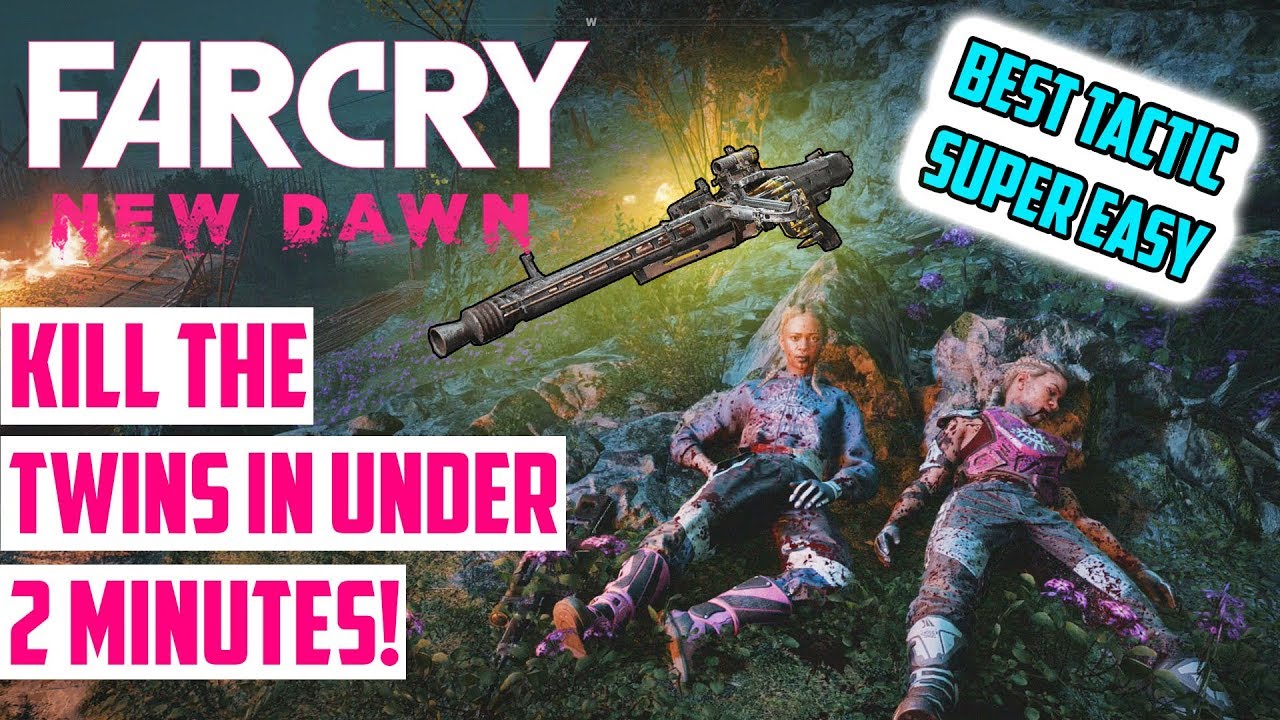 Far Cry New Dawn — Убейте близнецов менее чем за две минуты (ЛУЧШАЯ ТАКТИКА/ОРУЖИЕ)