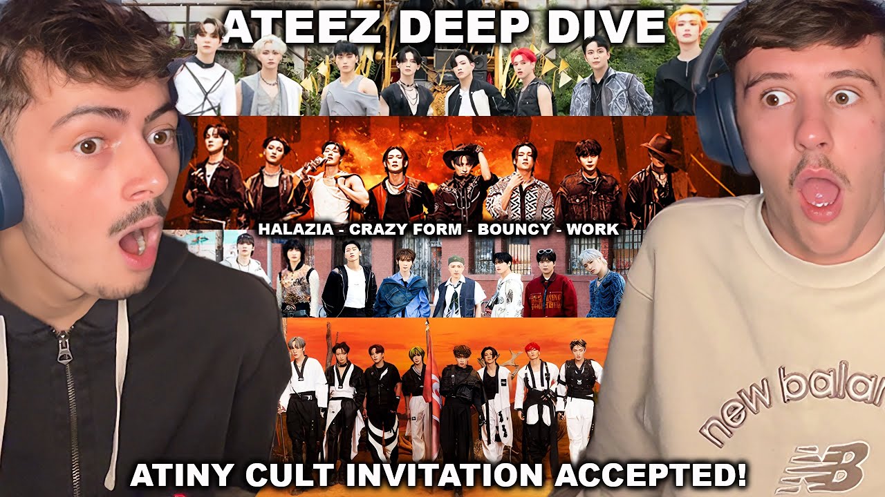 ATEEZ DEEP DIVE: HALAZIA, BOUNCY, CRAZY FORM, WORK (MV REACTIONS)