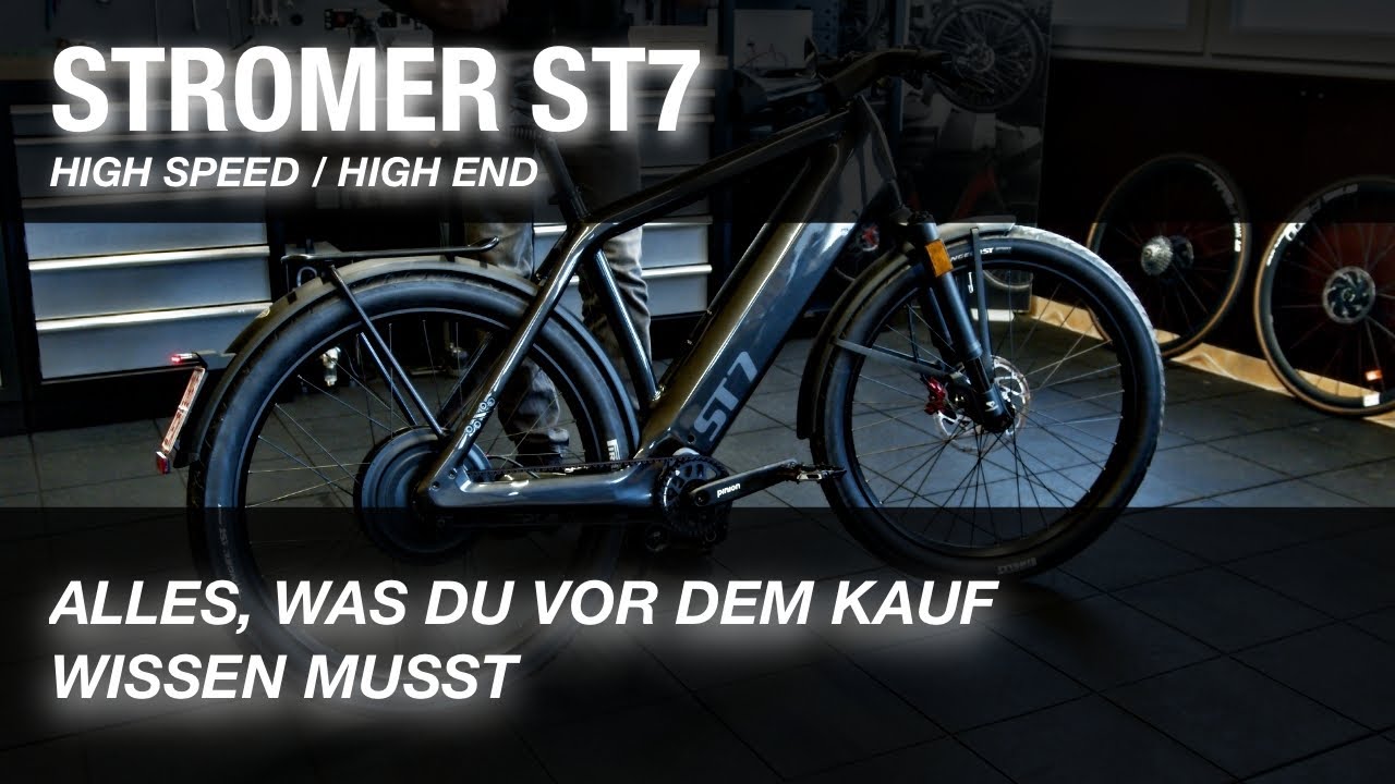 Stromer ST7 S-Pedelec Pinion Smart Shift Speed Pedelec Best in class bis zu 260 km Reichweite ABS