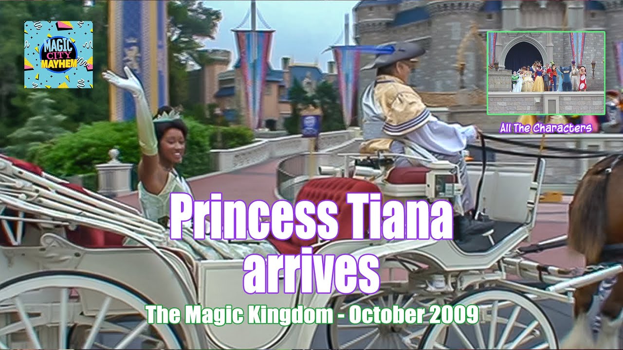 Princess Tiana's Coronation at Disney's Magic Kingdom Princess and the Frog