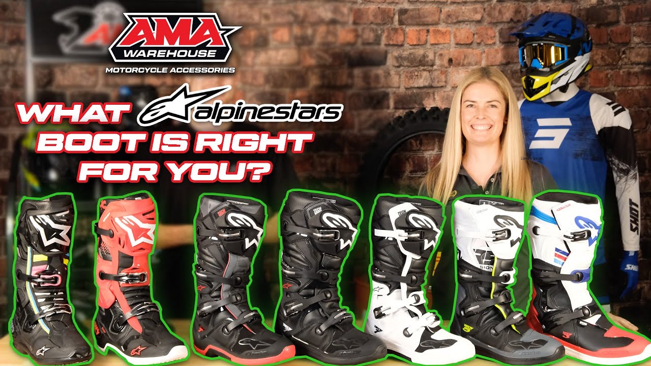 Which Alpinestars Boot Is Right For You? | AMA Warehouse