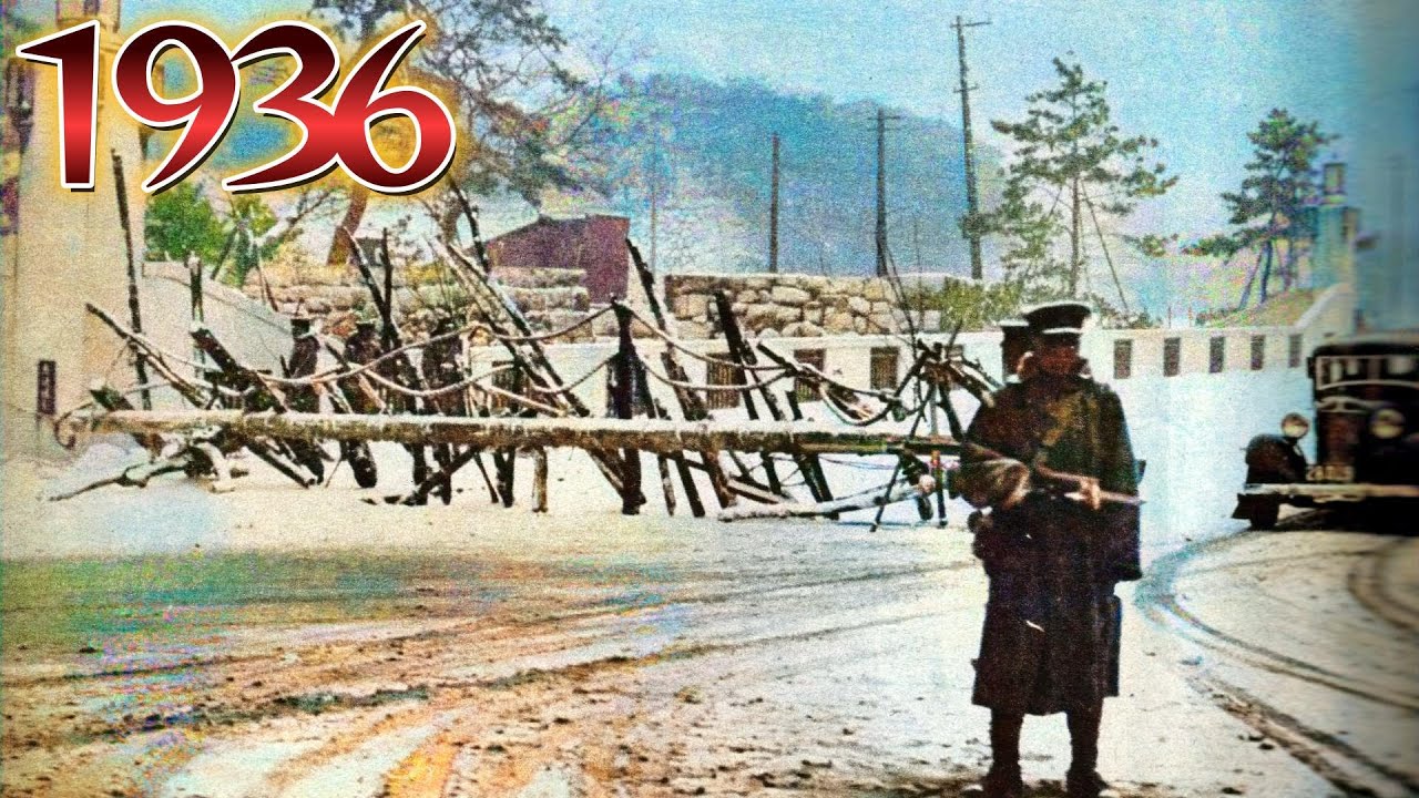 1936年　二・二六事件の白黒写真をカラー化し、現場を巡ってみた