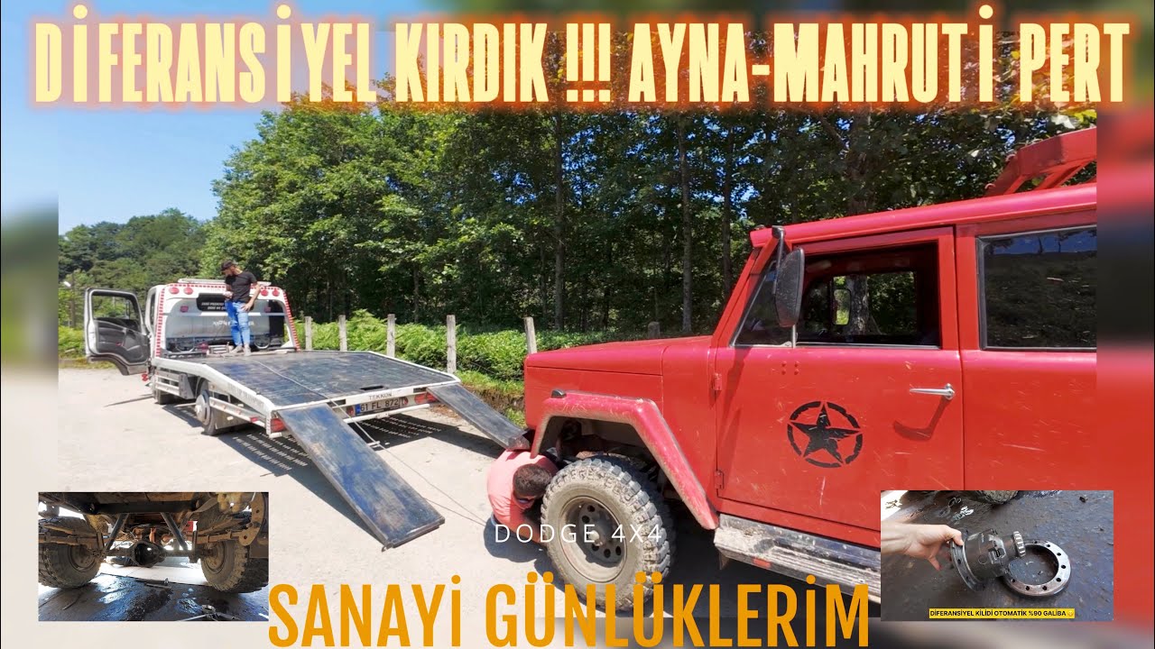 DİFERANSİYEL KIRDIK !!! AYNA-MAHRUTİ PERT