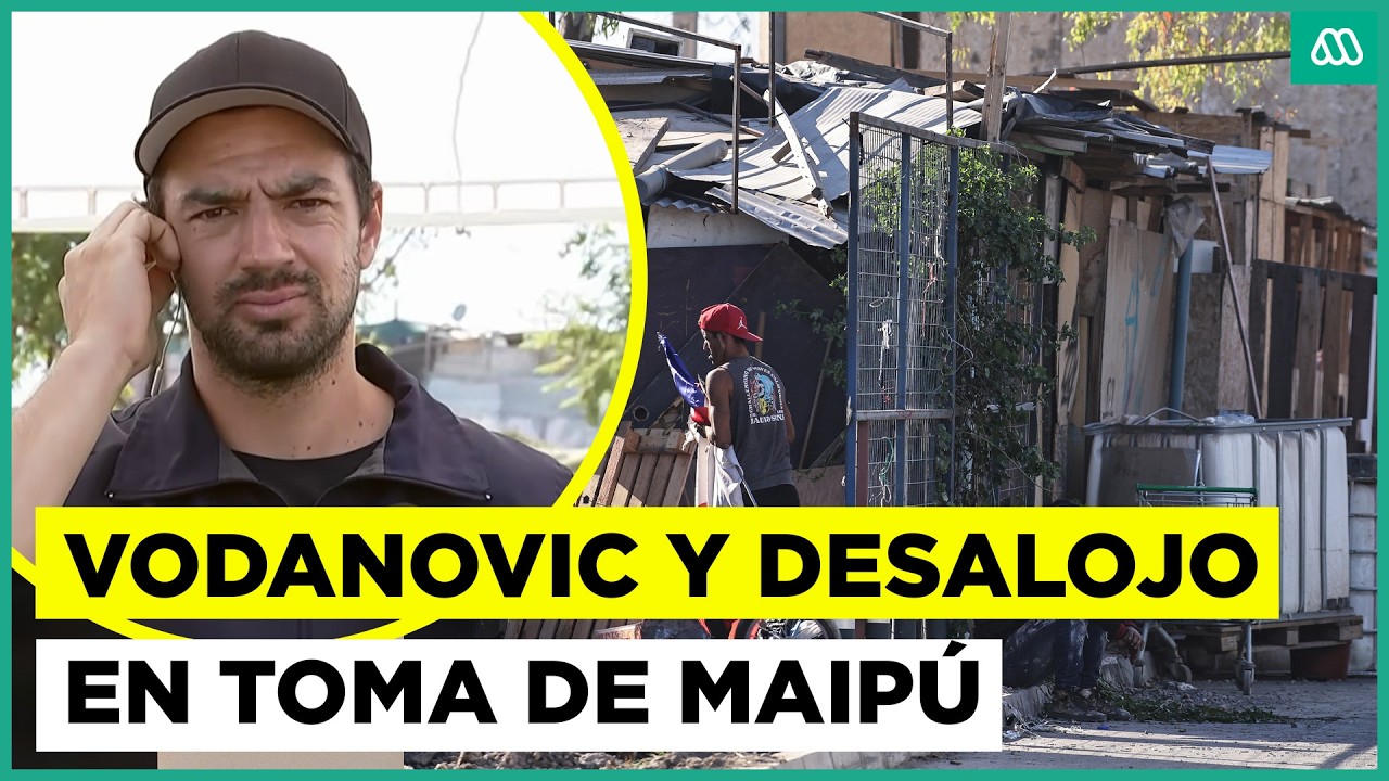 Alcalde Vodanovic habla del desalojo en toma de Maipú