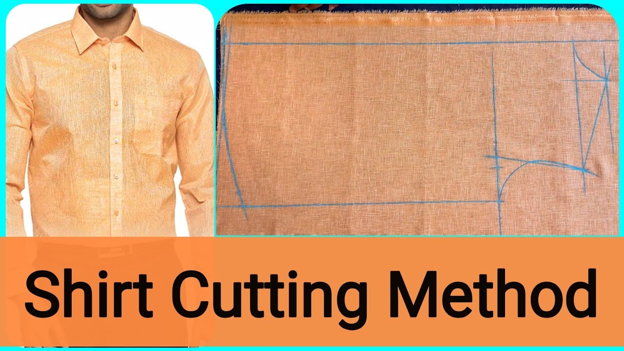 Gents shirt Cutting Easy Method step by step