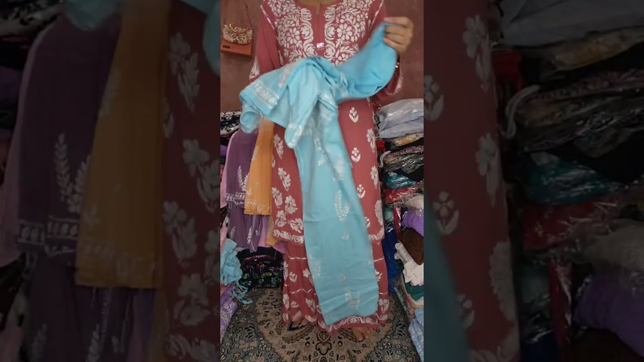 Chikankari fashion is live