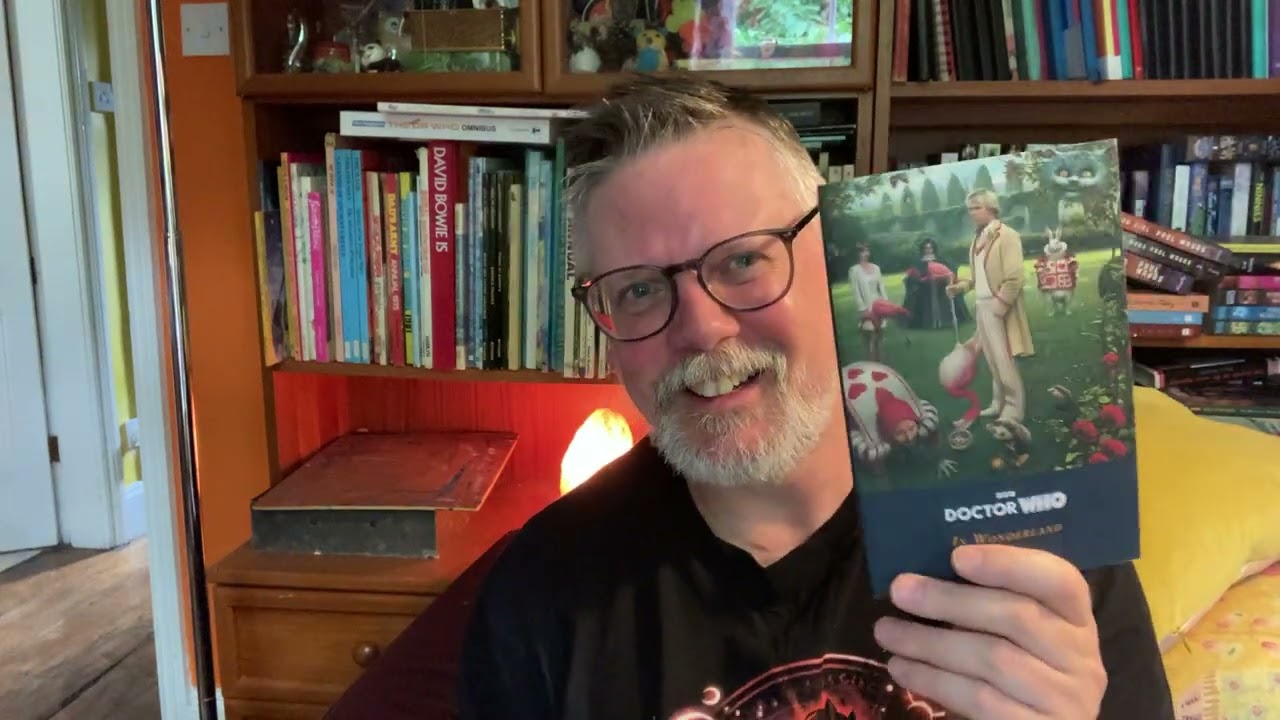 it's publication day for my new book, 'Doctor Who in Wonderland'