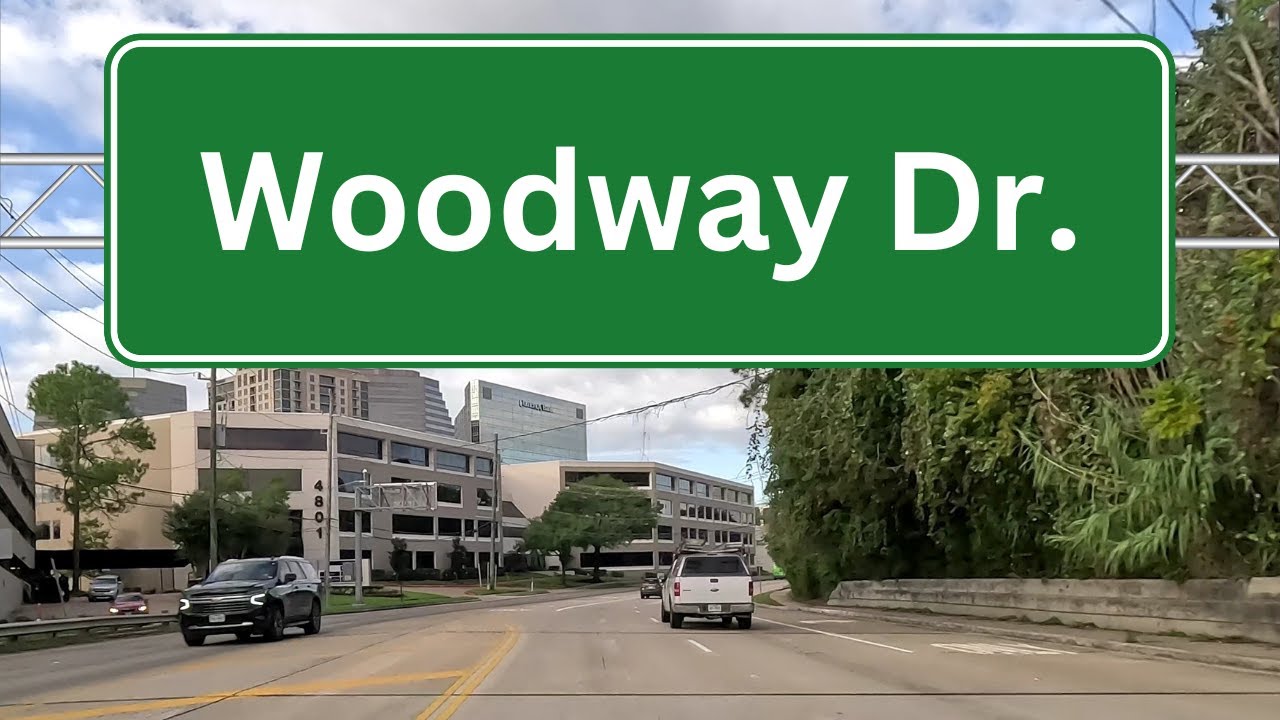 Woodway Dr. | Houston, Texas | Road Assessment | Entire Length