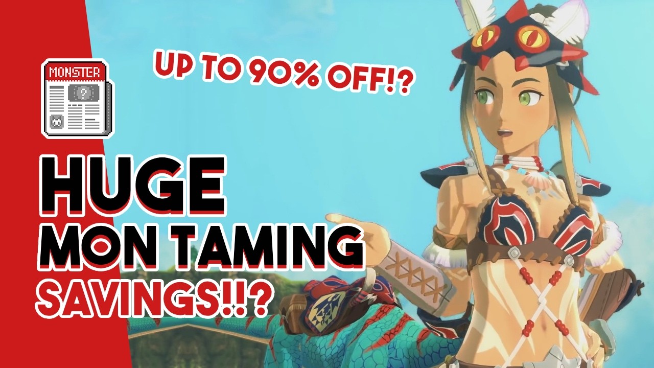 ALL OF THESE MONSTER TAMING GAMES ARE ON SALE RIGHT NOW!