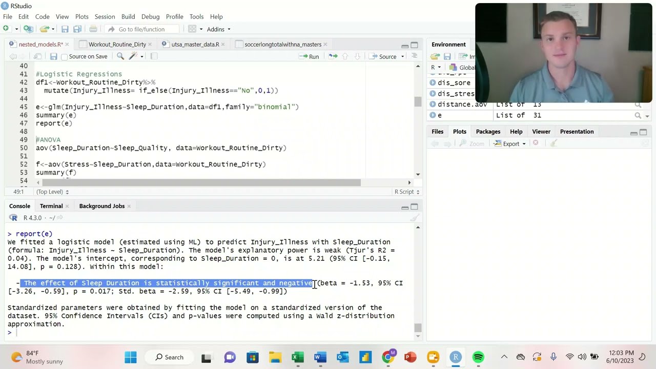 Statistics made Simple: The Report Package