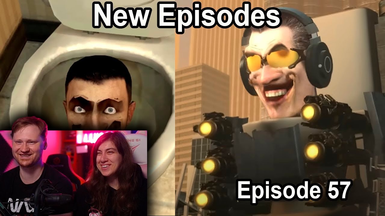 Скибиди Туалеты 51 - 57 серии | Evolution of Skibidi Toilet 51- 57 Episodes | РЕАКЦИЯ