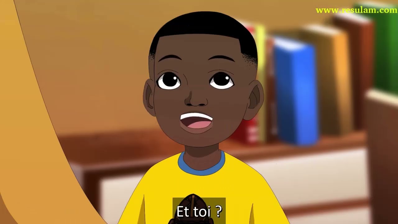 Dessin Animé (Cartoon) en langue Tupuri : Greetings (Salutations)