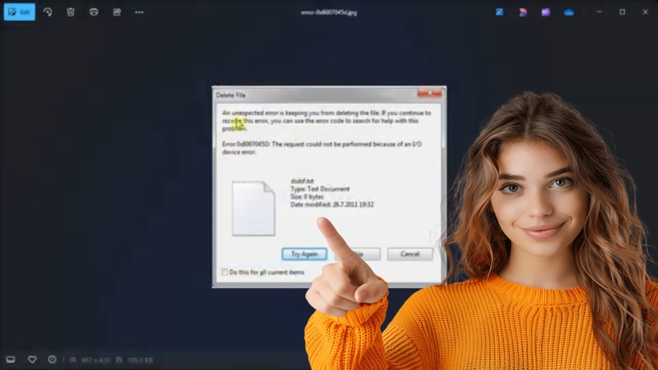 How to FIX: Error Code 0x8007045d on Windows (Easy Steps)