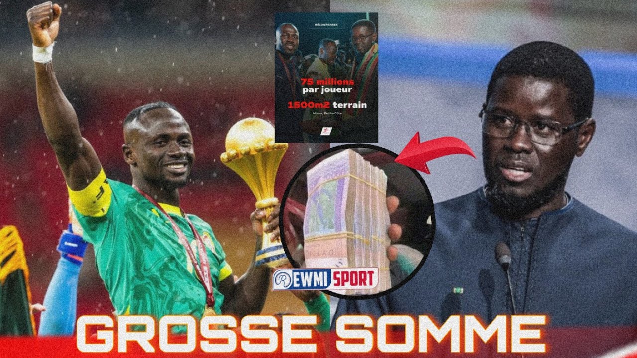 🚨75 millions francs par joueurs déclaré président de la République Diomaye faye, pas mbaye ni jacobs