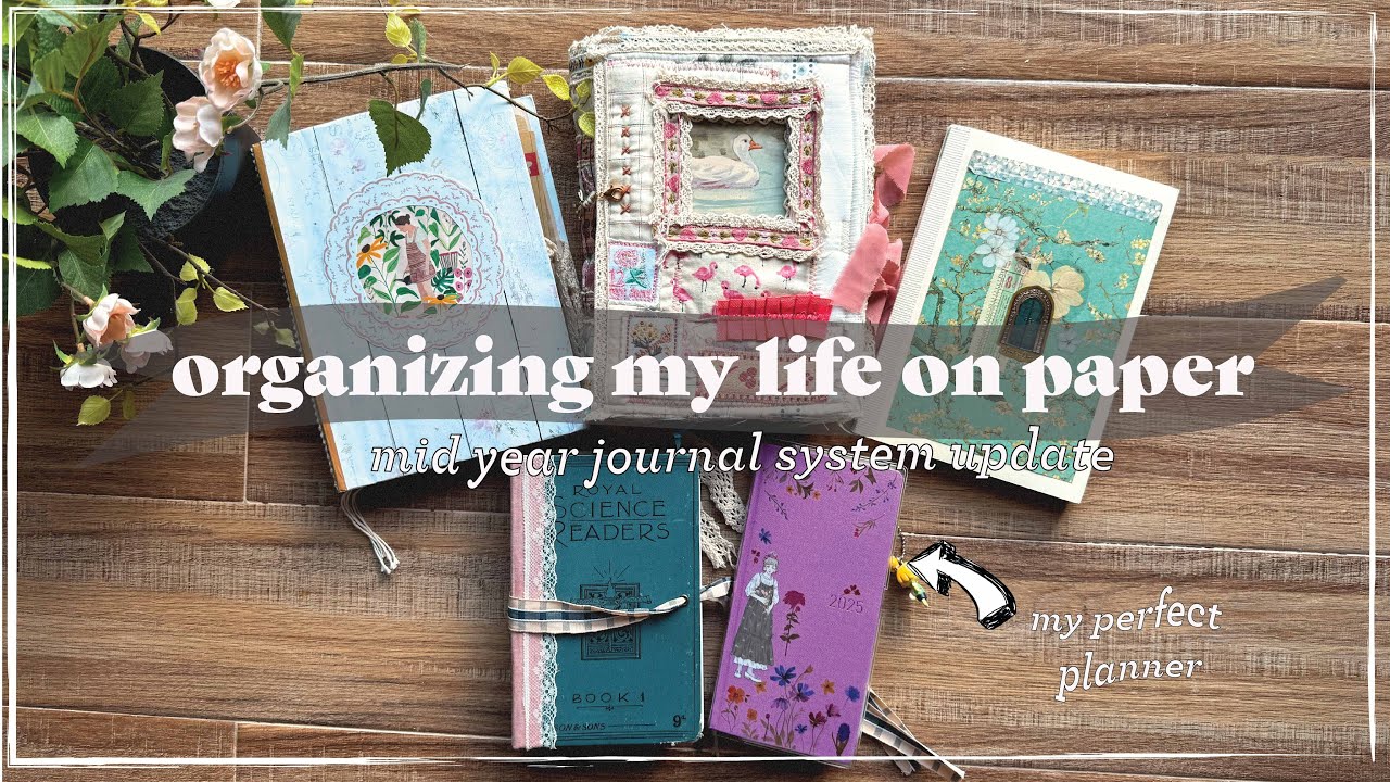 my journal system - mid year planner & journal check-in