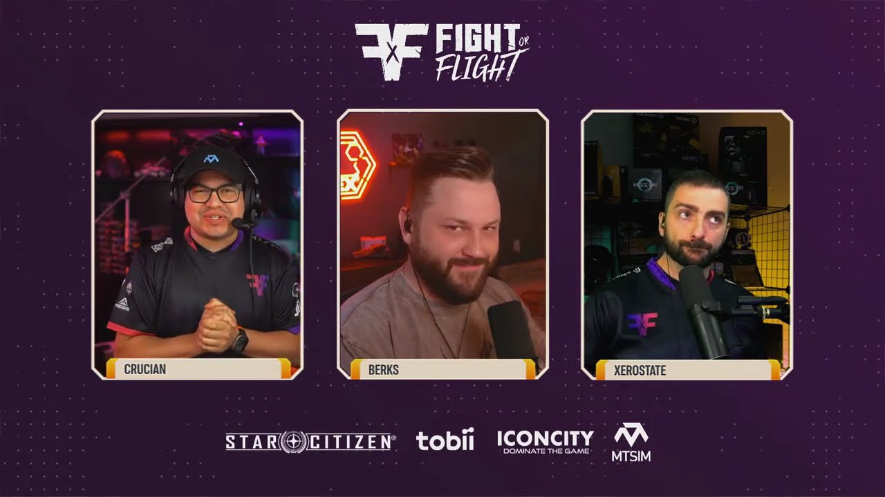Fight or Flight 2955 Group Stage | A #starcitizen 3v3 Dogfighting Tournament