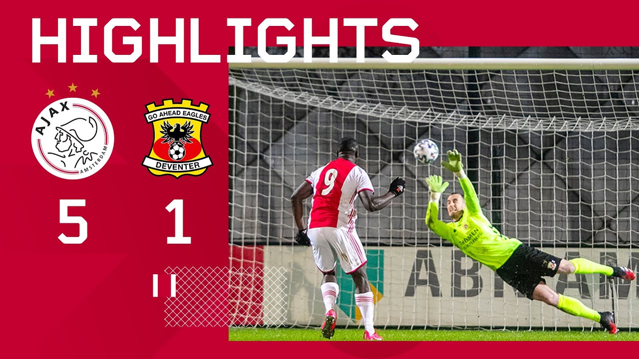 Highlights Jong Ajax - Go Ahead Eagles | Hattrick Danilo bij vijfklapper | Keuken Kampioen Divisie