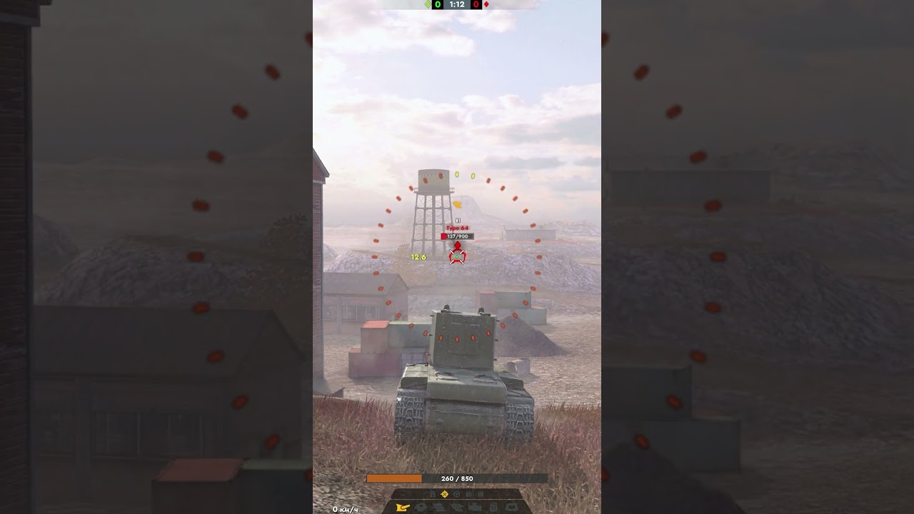 Антирекорды в Tanks Blitz! Часть 2 #shorts #танксблитц #tanksblitz
