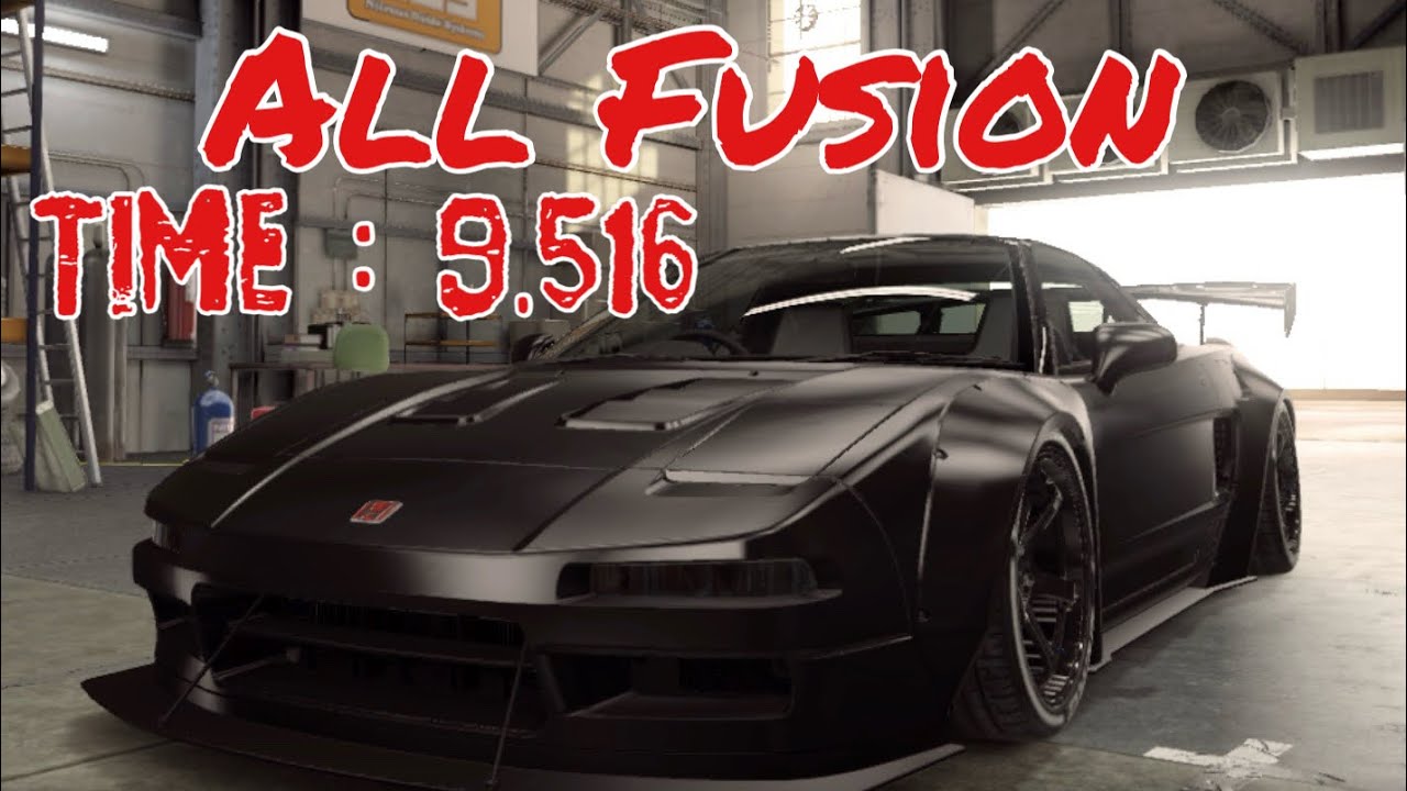 [CSR2] Tournament 1992 NSX Type R Max 900 Evo 1/2 Milen 9.516 (‼️Max All Fusion‼️) 