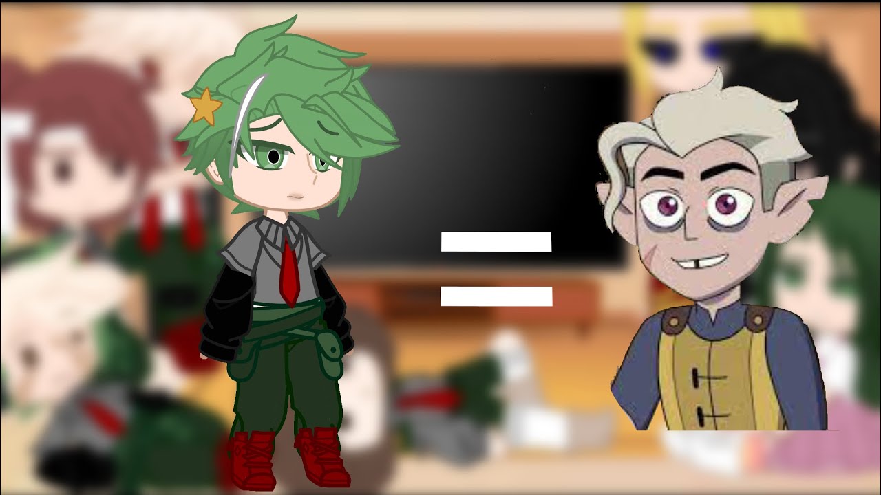 MHA react to deku past as Hunter // TOH + MHA // part 1 // 🎃
