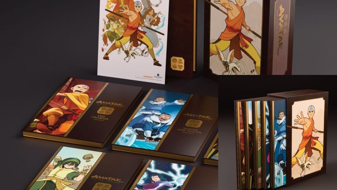 Avatar: The Last Airbender Omnibus Ultimate Edition Boxed Set unboxing