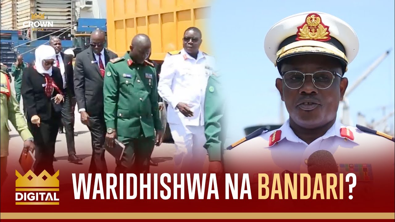 WANAJESHI WAKUTA HAYA BANDARI YA TANGA, WARIDHISHWA NA HAYA WAFANYA MABORESHO