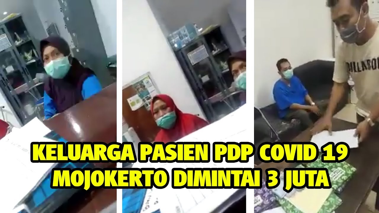 Video Oknum Petugas RS di Mojokerto Minta Rp 3 Juta untuk Biaya Pemulasaran Jenazah PDP Covid 19