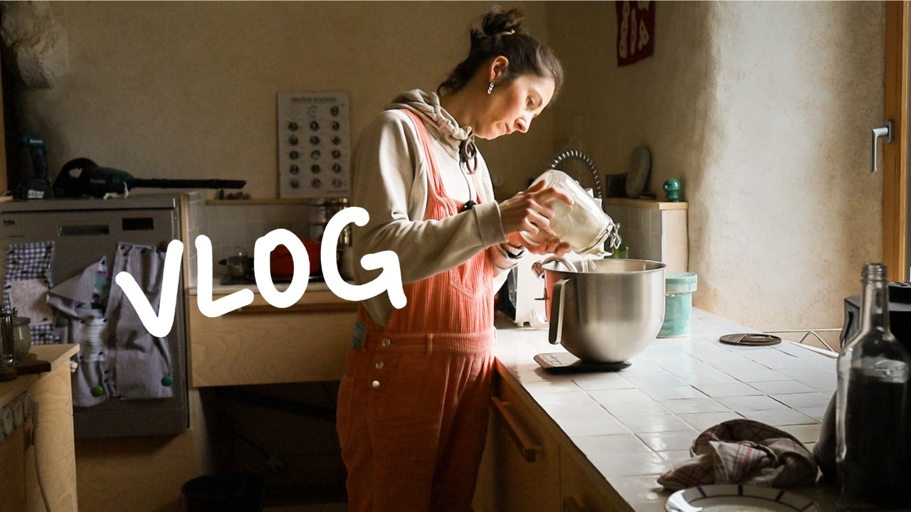 Du pain au levain, du beurre végétal et les coulisses de mon meuble petit-déjeuner ! 💫 Vlog