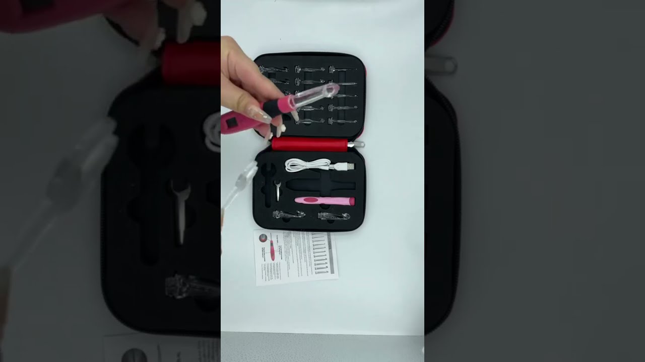 Agulhas de Croch&ecirc; com Luz e Contador &ndash; Kit Ergon&ocirc;mico e Inteligente!