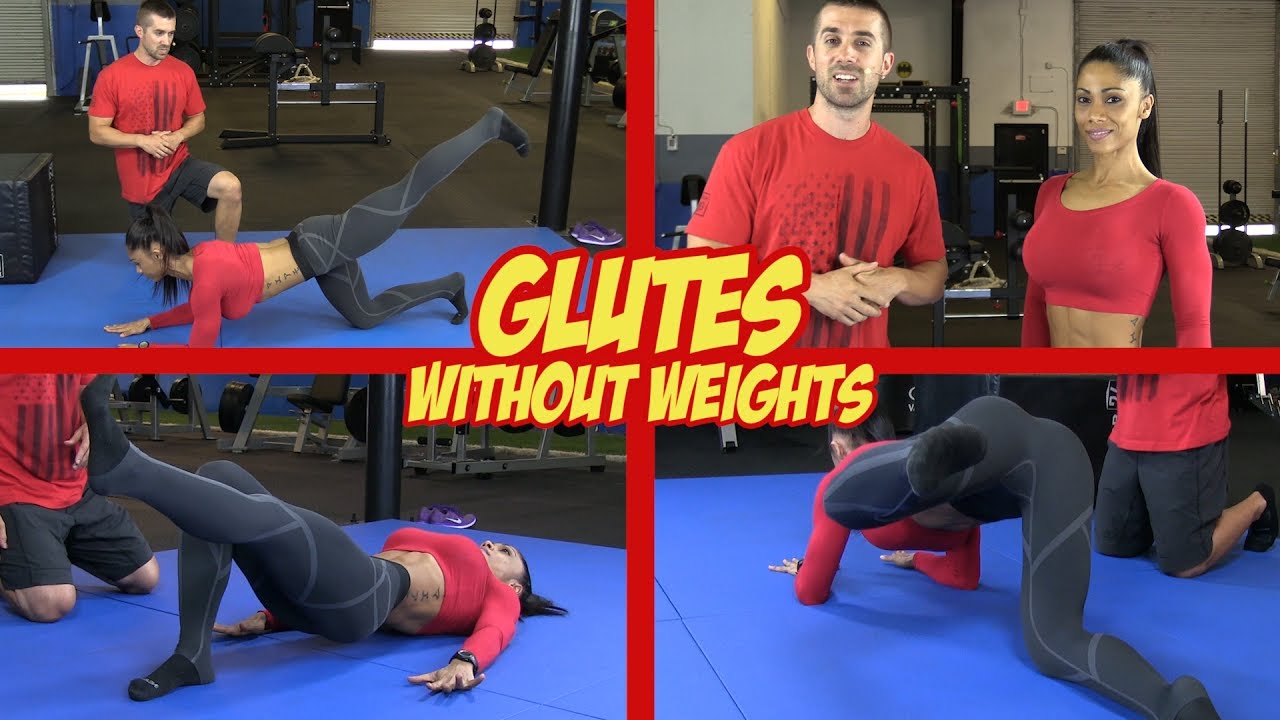 Grow Your Glutes WITHOUT Weights in 6 Moves