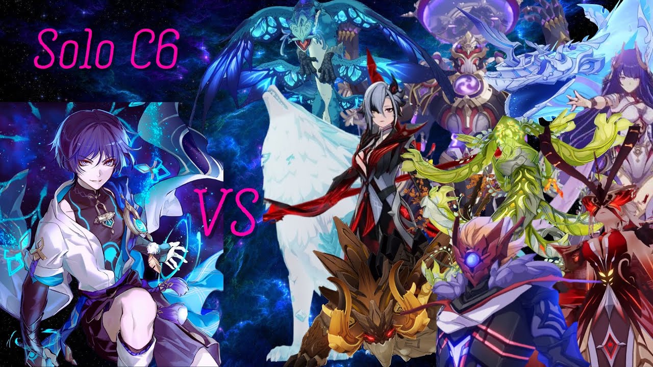 Solo C6 Wanderer VS every Weekly Boss (no food/healing)
