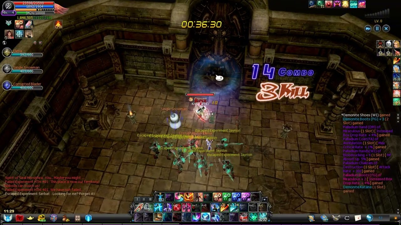 Cabal Online(NA) Episode 41: FB Solo Garden of Dust(Bosses new stats)