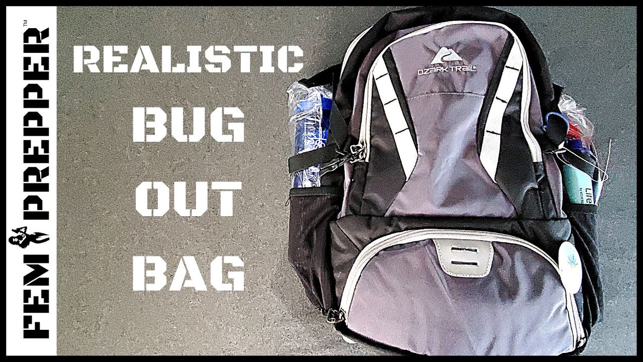 REALISTIC EMERGENCY GO BAG | STARTER 72 HOUR KIT | URBAN BUG OUT BAG