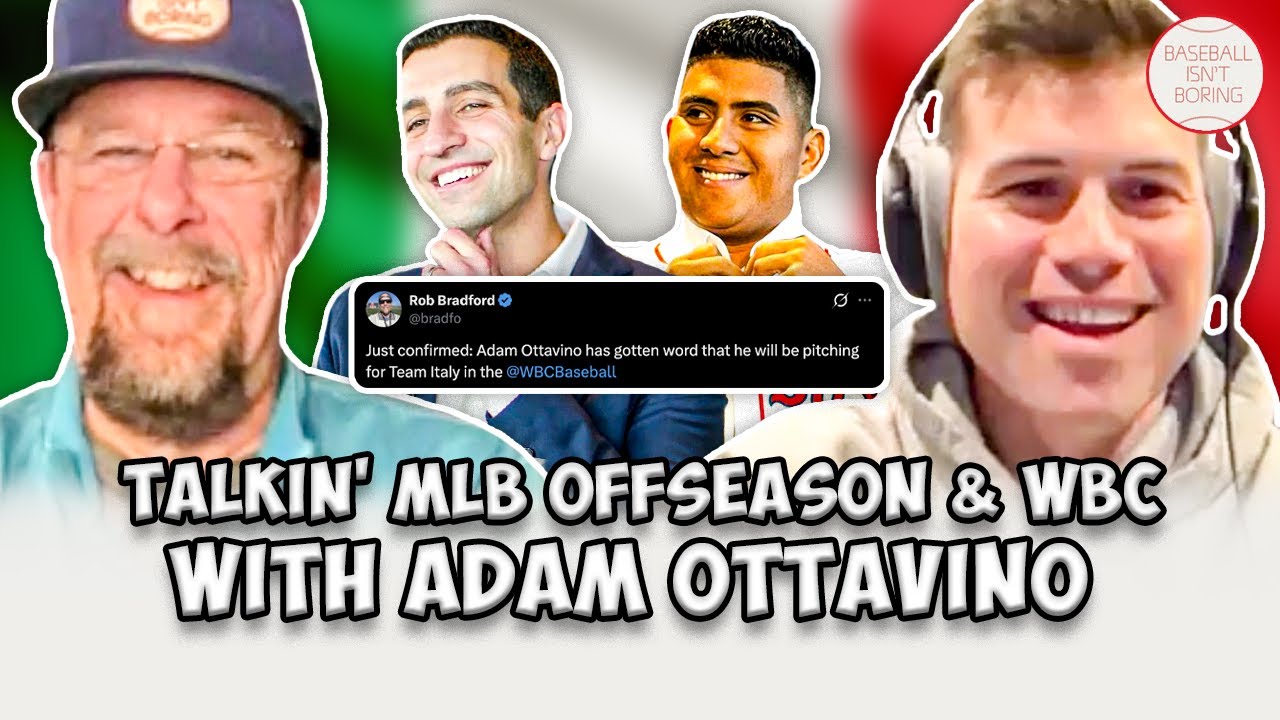Adam Ottavino On Pitching For Team Italy In WBC, Mets & Red Sox Big Moves | Baseball Isn't Boring