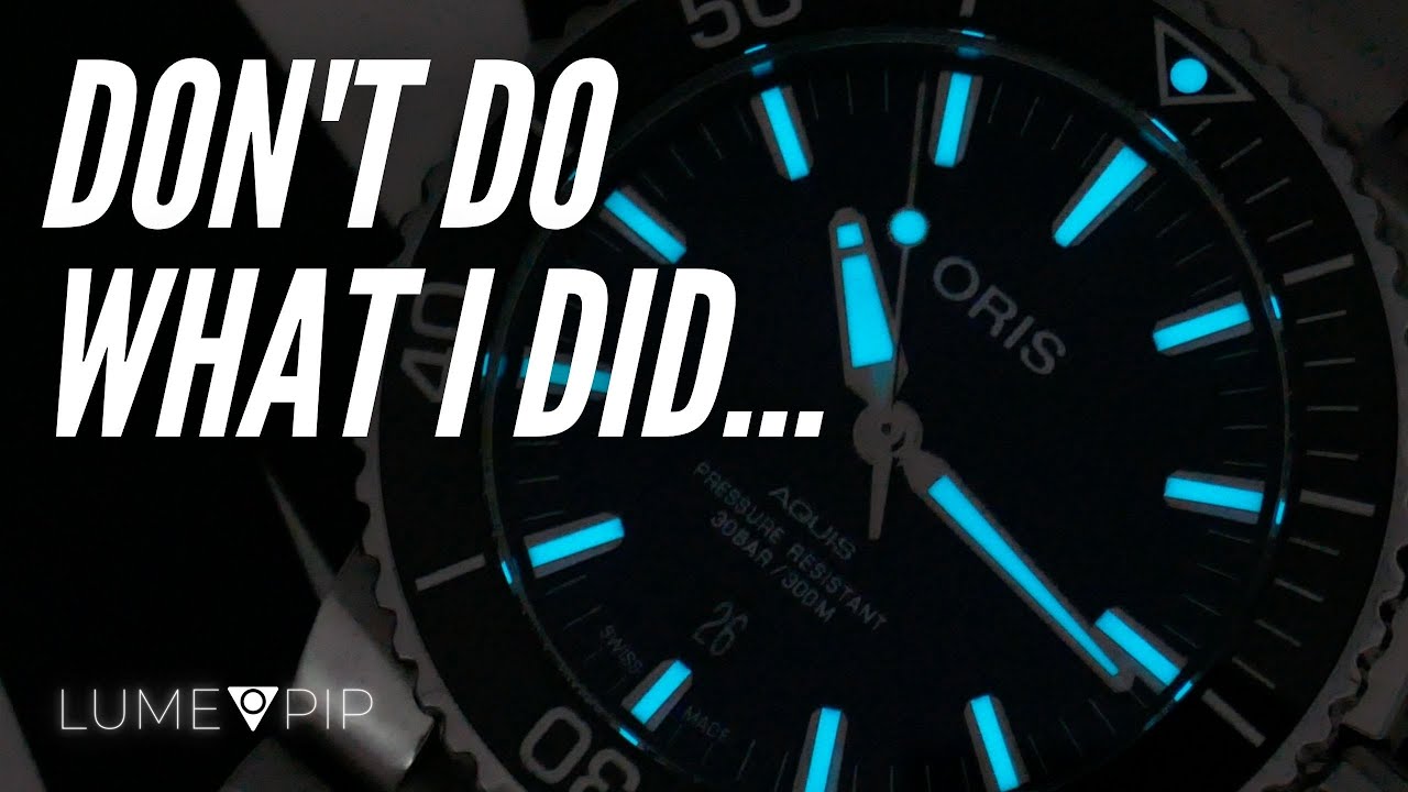 Моё самое большое сожаление о коллекционировании часов? | Обзор Oris Aquis Blue 43.5mm | Lume Pip...