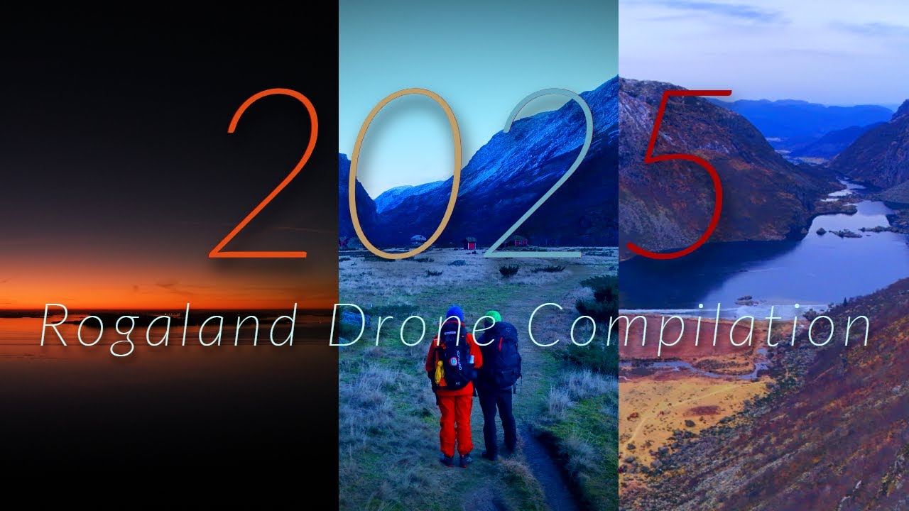 🌿2025 My 4K Drone Compilation Over Rogaland | Insane Views 🌅