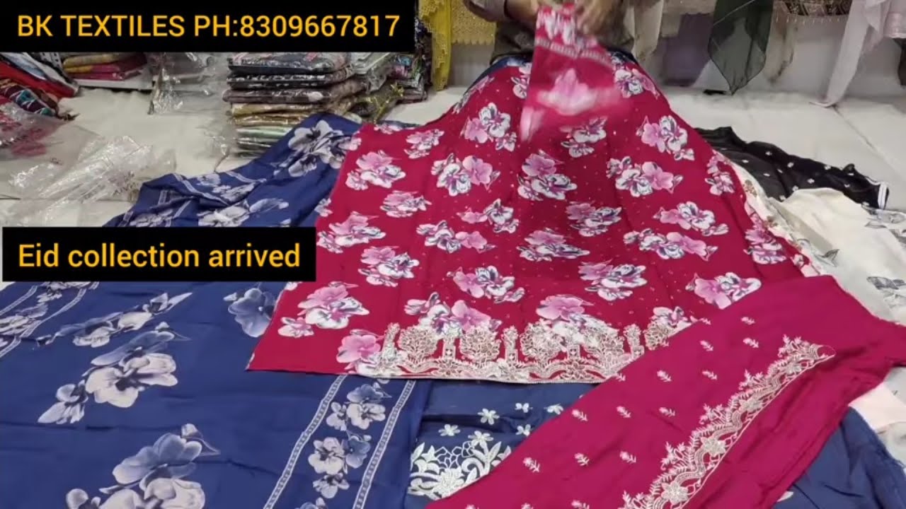 RAMZAN EID SHOPPING👗 LOOT LO😨₹299SE START | HYDERABAD KA SABSE BADA KHAZANA BK TEXTILE LATEST VIDEO 