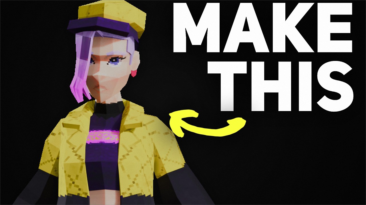 How to Make PS1 Characters in Blender!