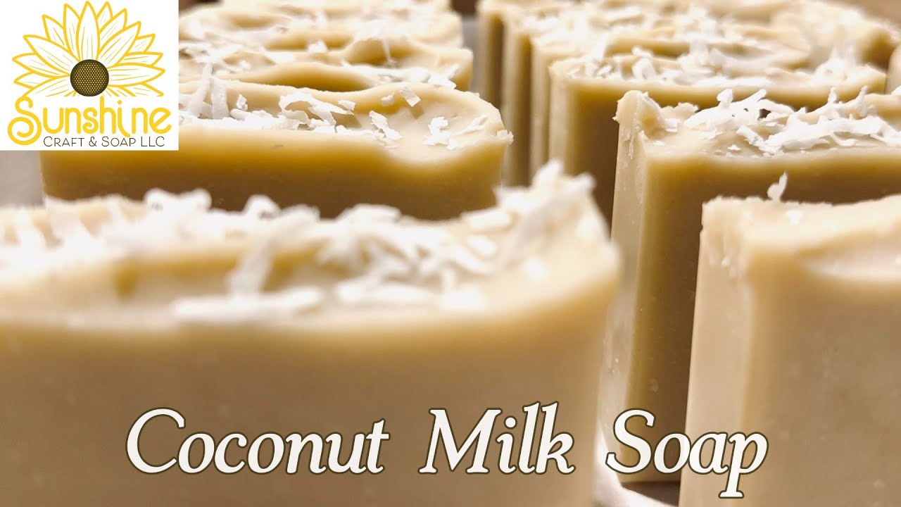 Coconut Milk Cold Process Soap