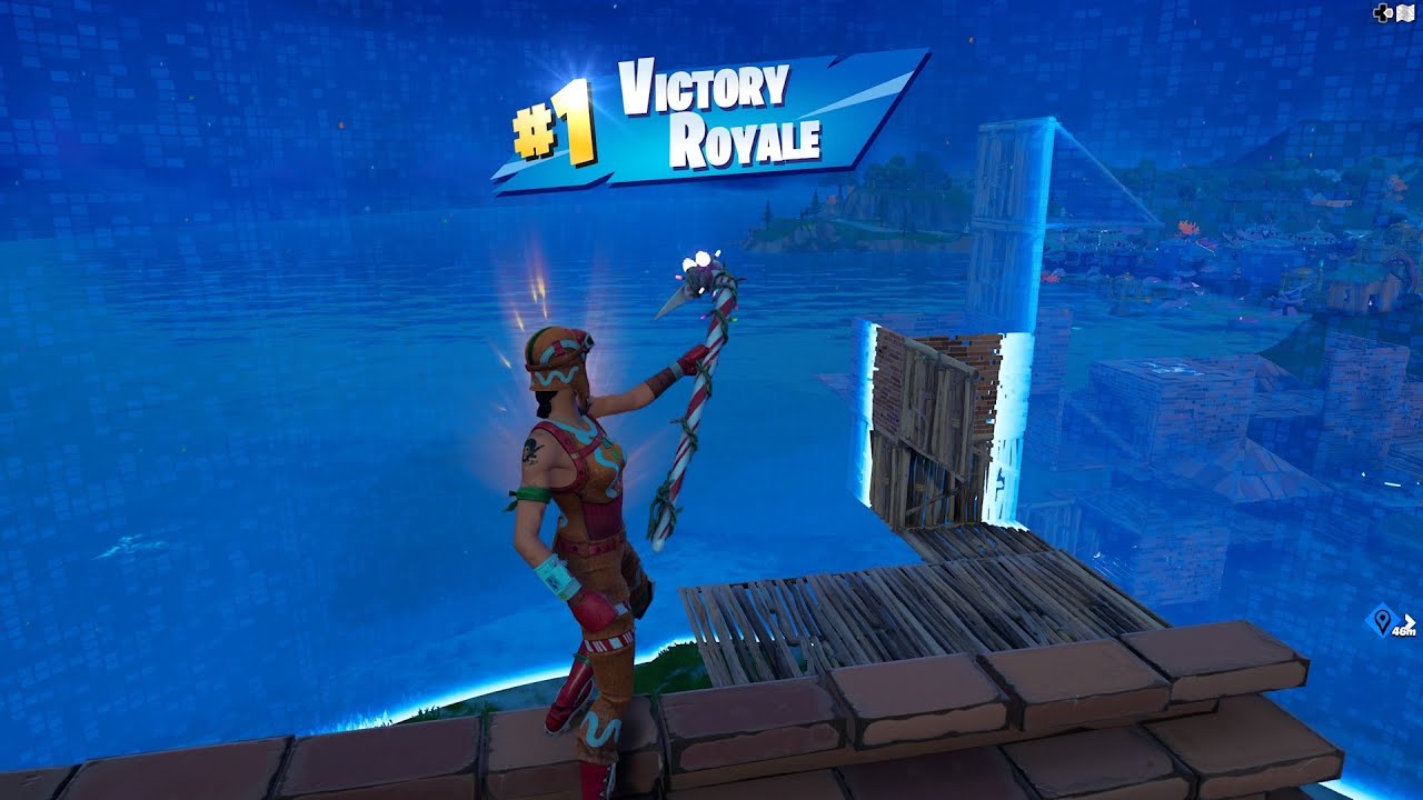 GINGERBREAD RAIDER+CANDY AXE GAMEPLAY FORTNITE CHAPTER 3 SEASON 4 #EpicPartner