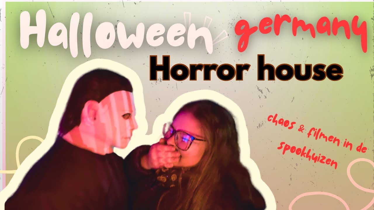 SPOOKHUIZEN FILMEN BIJ HALLOWEEN HORROR HOUSE IN ÜBACH-PALENBERG DUITSLAND! 👻