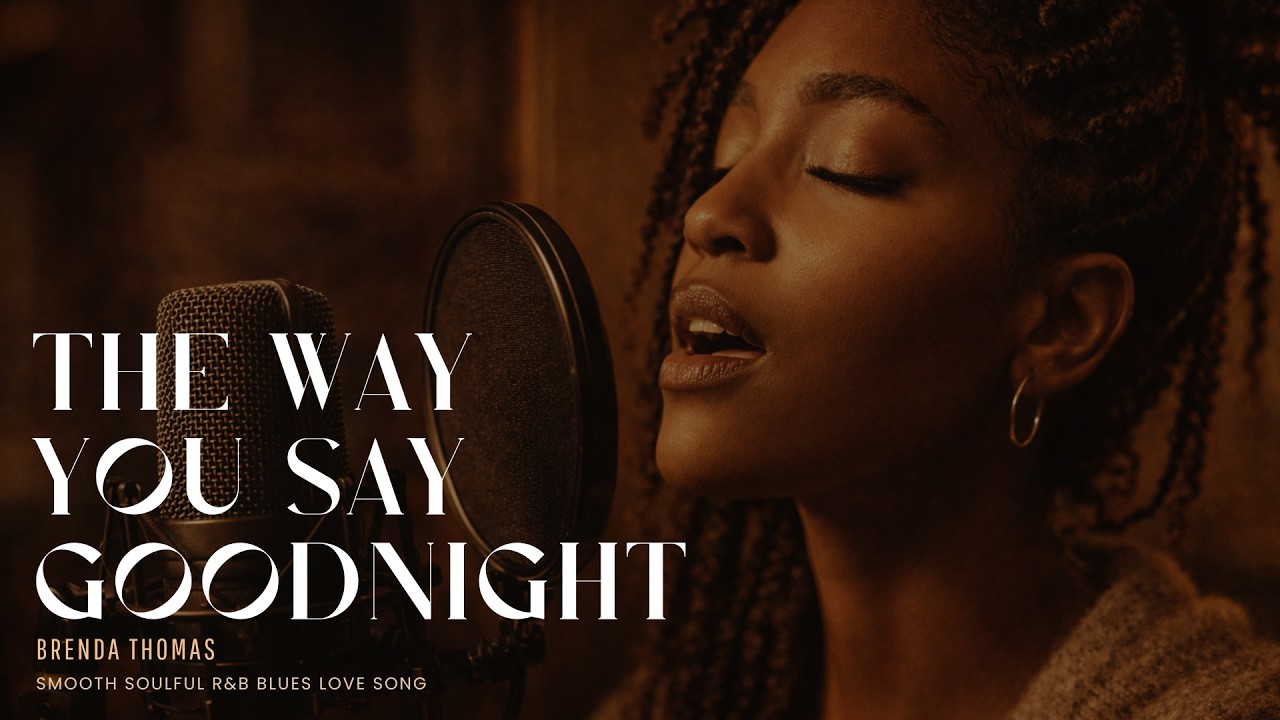 Brenda Thomas - The Way You Say Goodnight | Smooth Soulful R&B Contemporary Blues Love Song