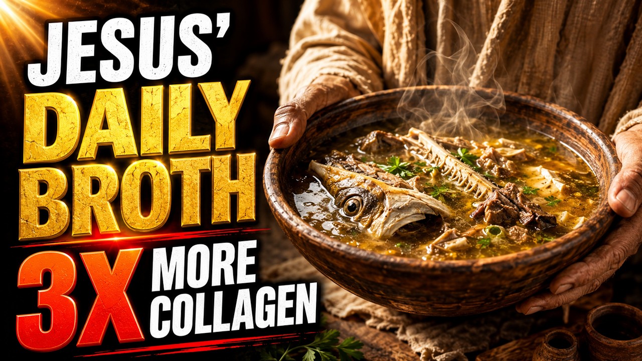 THE BIBLICAL BROTH JESUS DRANK DAILY3x More Collagen Than Bone Broth  Original Recipe & History