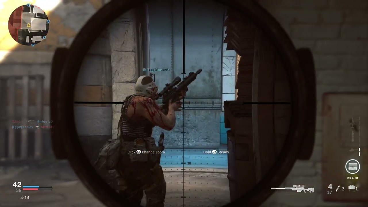 Call of Duty: Modern Warfare_took his sniper rifle seis siete