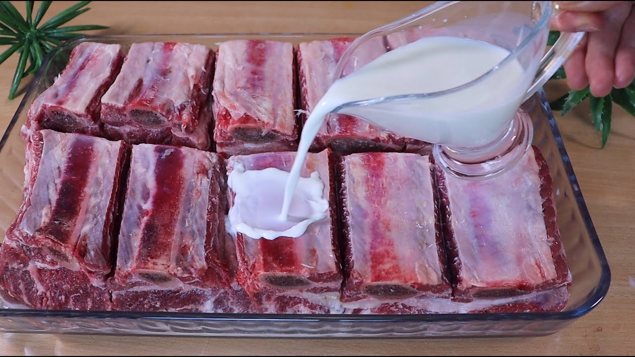 Вкусные ребрышки в духовке, легкий рецепт. ужин я никогда не перестану готовить это блюдо