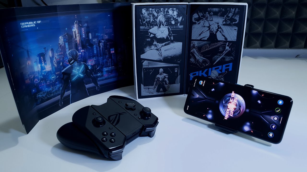 ROG Phone 5 Ultimate - gaming handhenld, který umí telefonovat / Kunai 3 GamePad / AeroActive Cooler