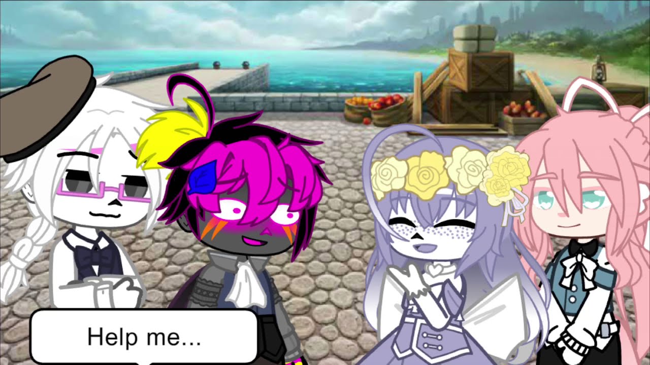 Just nervous babeh talking to their crush || Jasper (PJ) x Veronica (Omni) || Vampireverse AU ||