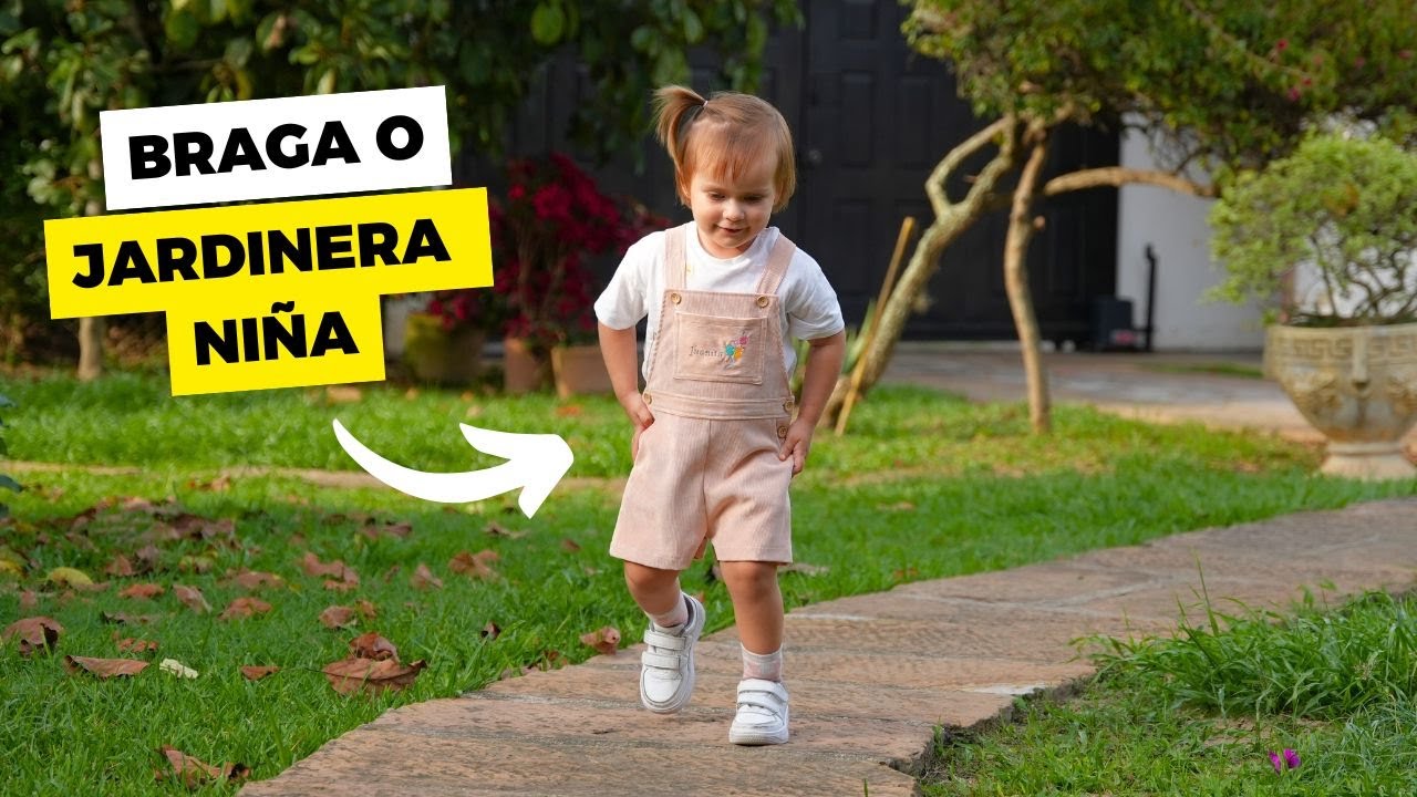 Tutorial Paso a Paso Para Crear un Overall Para niña