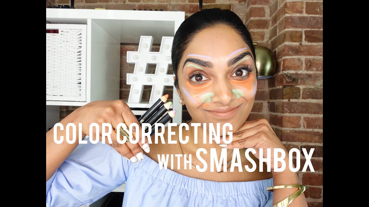 How to Cover Dark Circles w/ Smashbox Color Correcting Sticks!